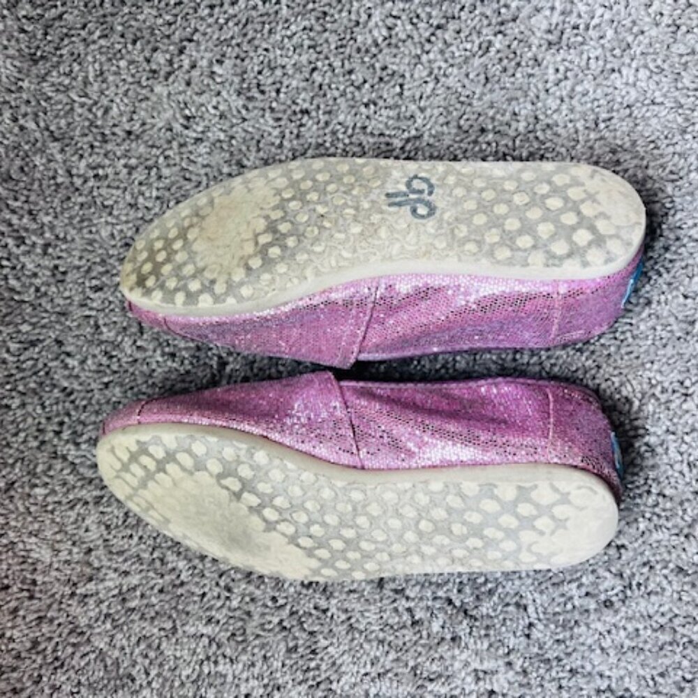 TOMS Sparkly Glitter Shoes size 5.5 - Picture 7 of 7